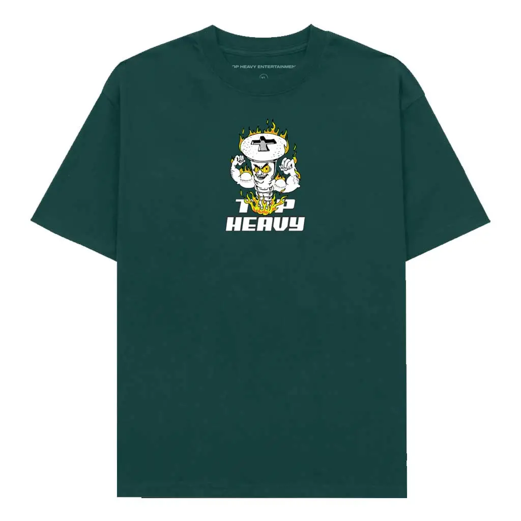Top Heavy Hard Wear Tee - Forest 1