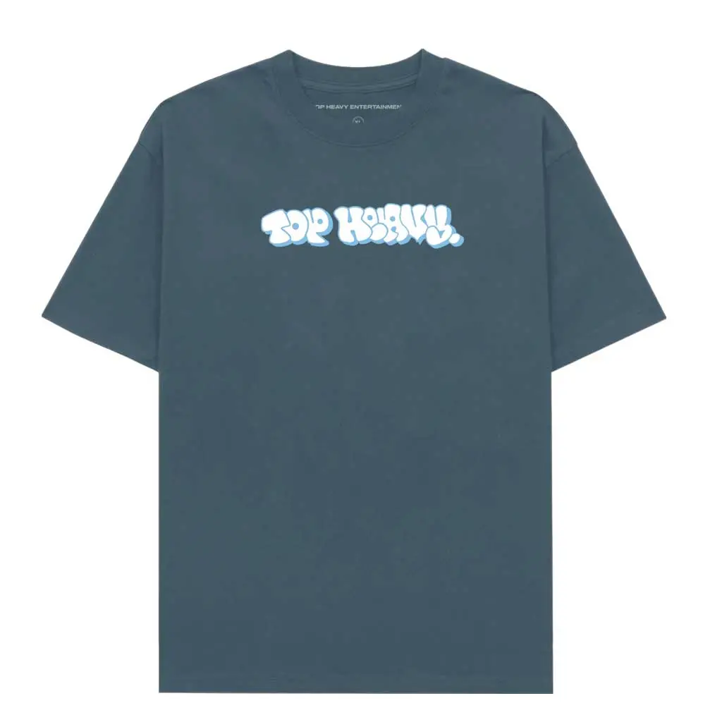 Top Heavy Og Throwie Tee - Slate 1
