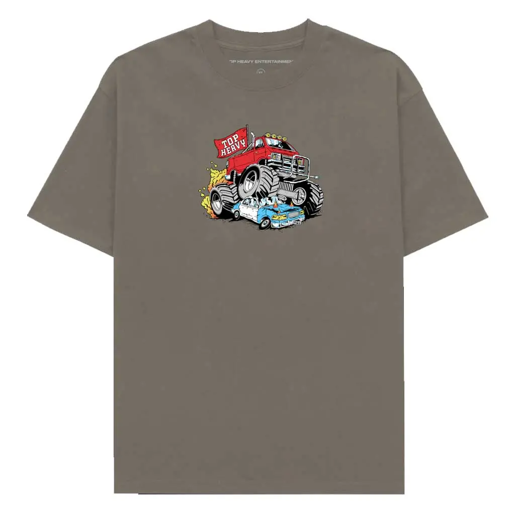 Top Heavy Monstro Tee - Sand 1