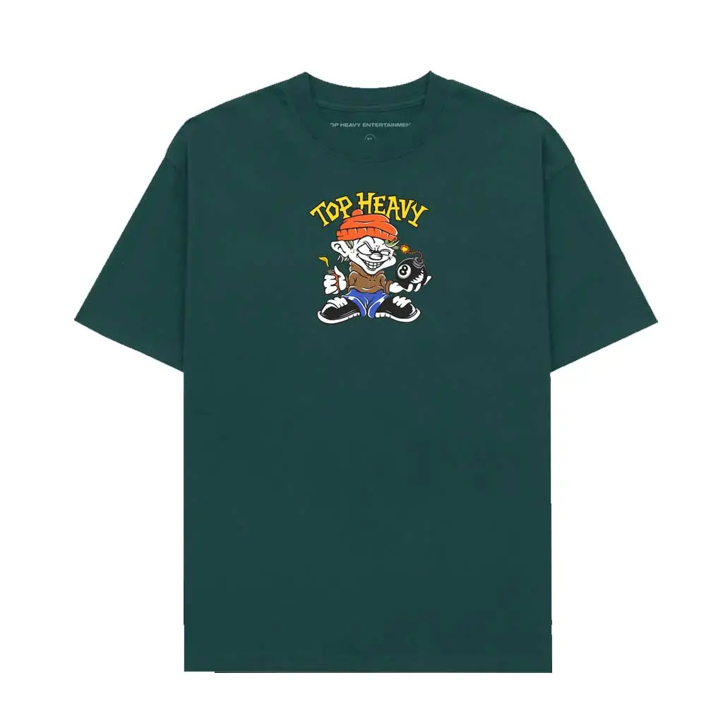 Top Heavy Toy Boy Tee - Forest 1