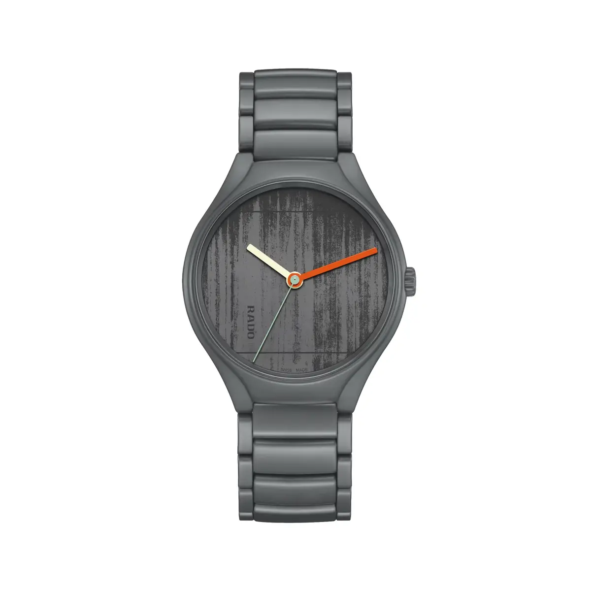 True Round X Les Couleurs® Le Corbusier® Automatic 40Mm - Grey On Bracelet 1