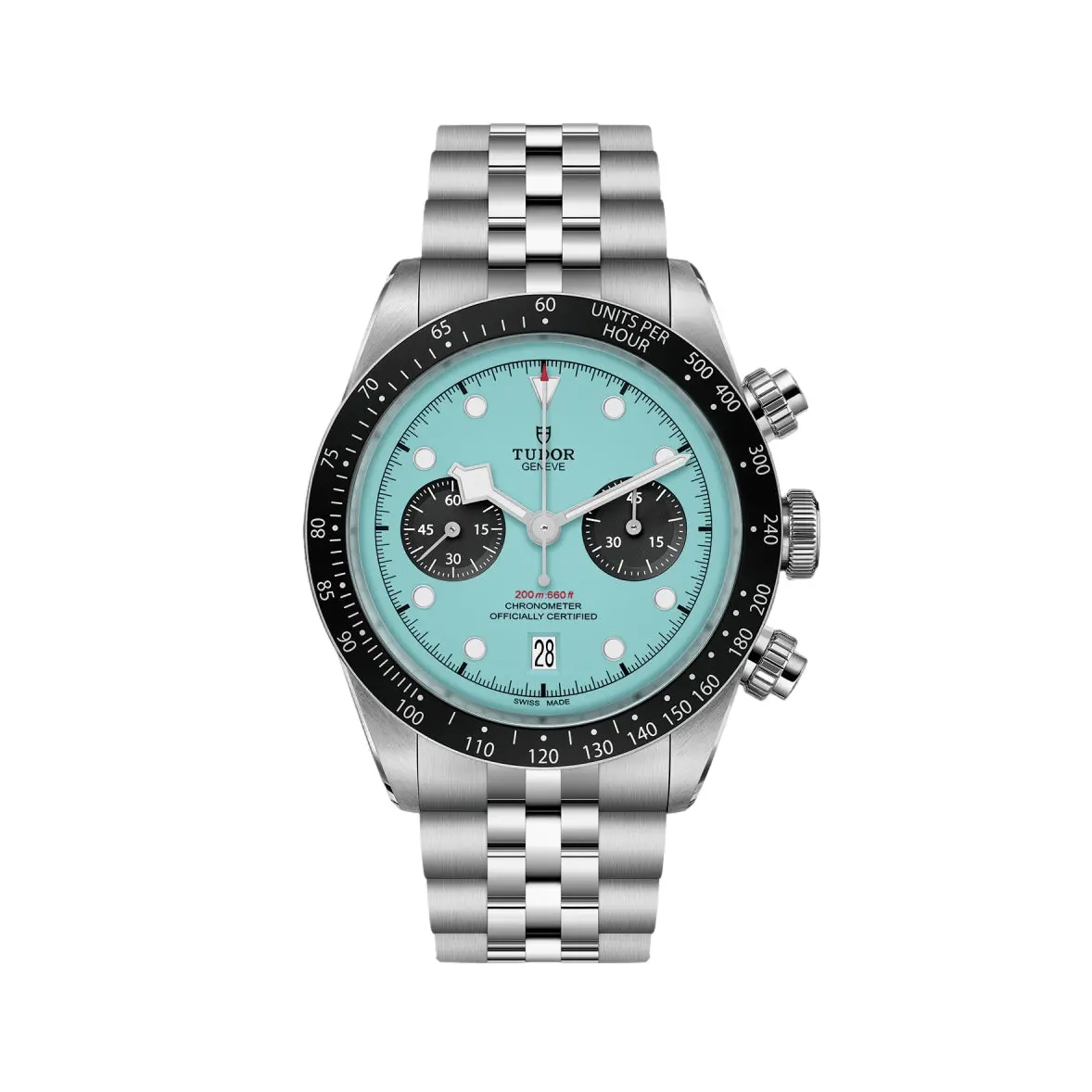 Black Bay Chrono 41Mm - Turquoise On Bracelet 1