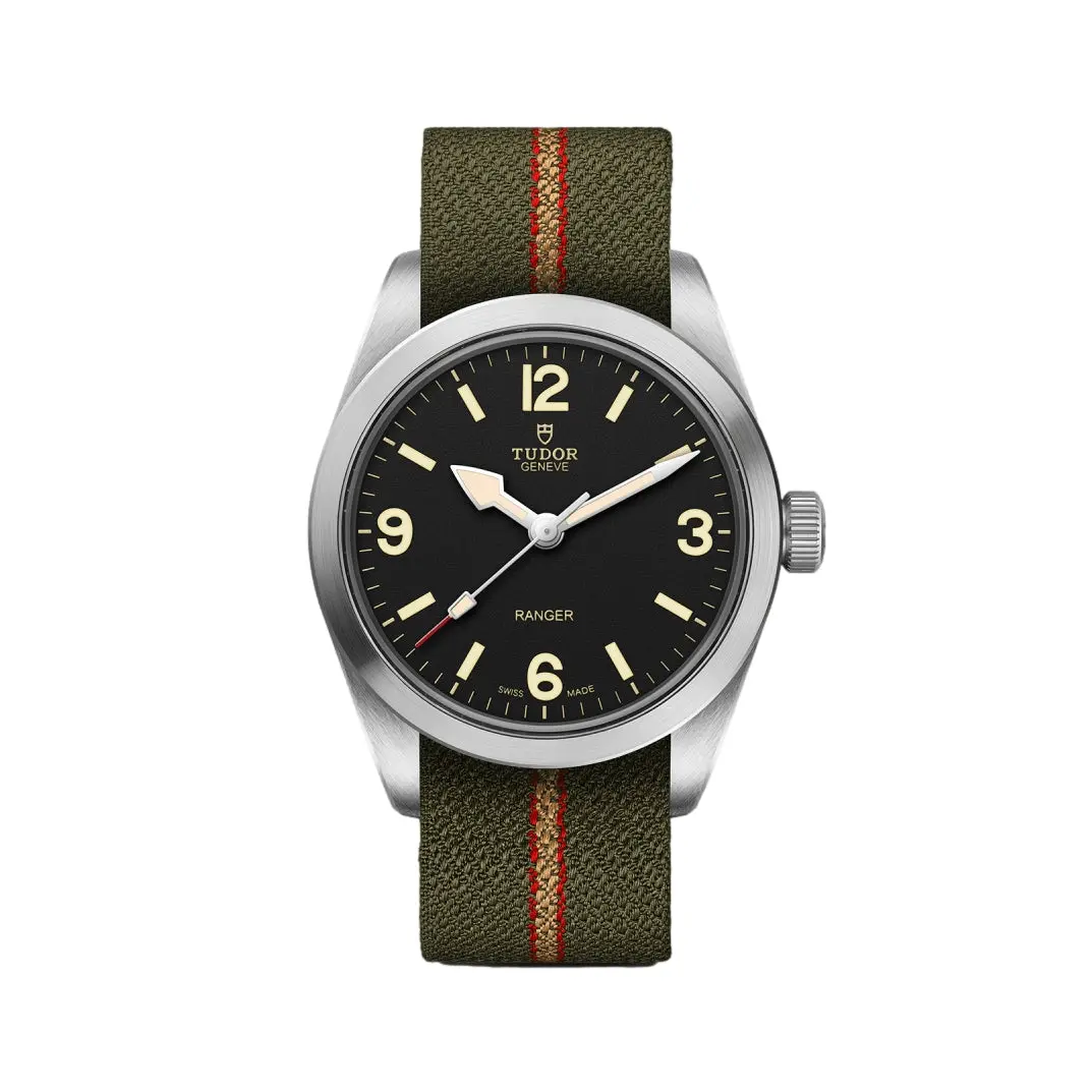 Ranger 36Mm - Black On Fabric Strap 1