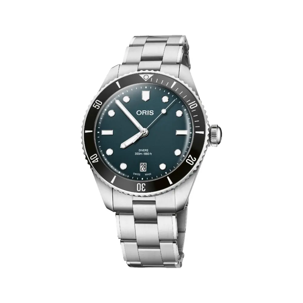 Divers Date 39Mm - Blue On Bracelet 1