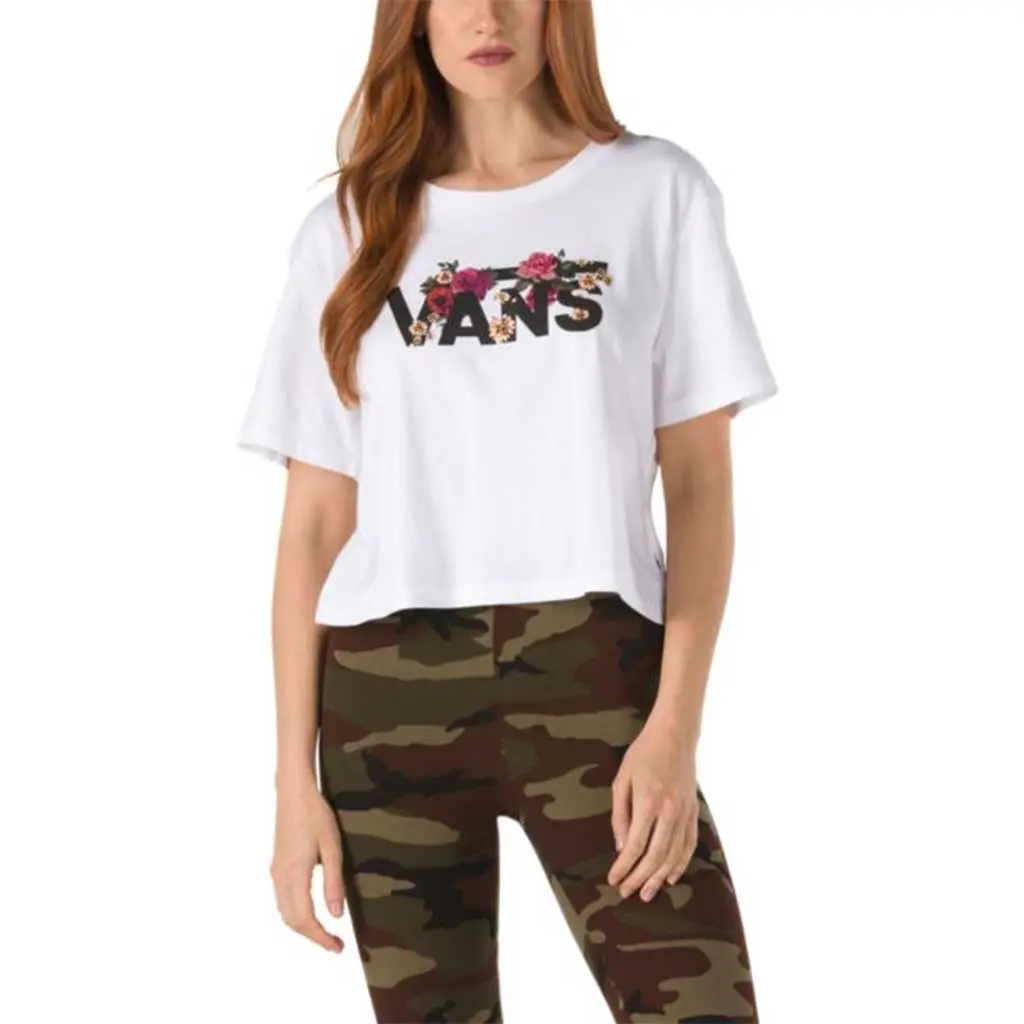 Vans Women's Botanic V T-Shirt - White 1