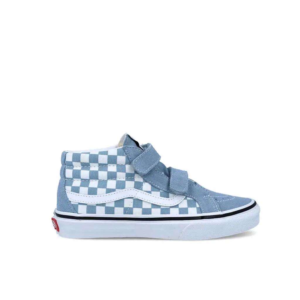 Vans Kid's Sk8-Mid Reissue Color Theory - Ashley Blue 1