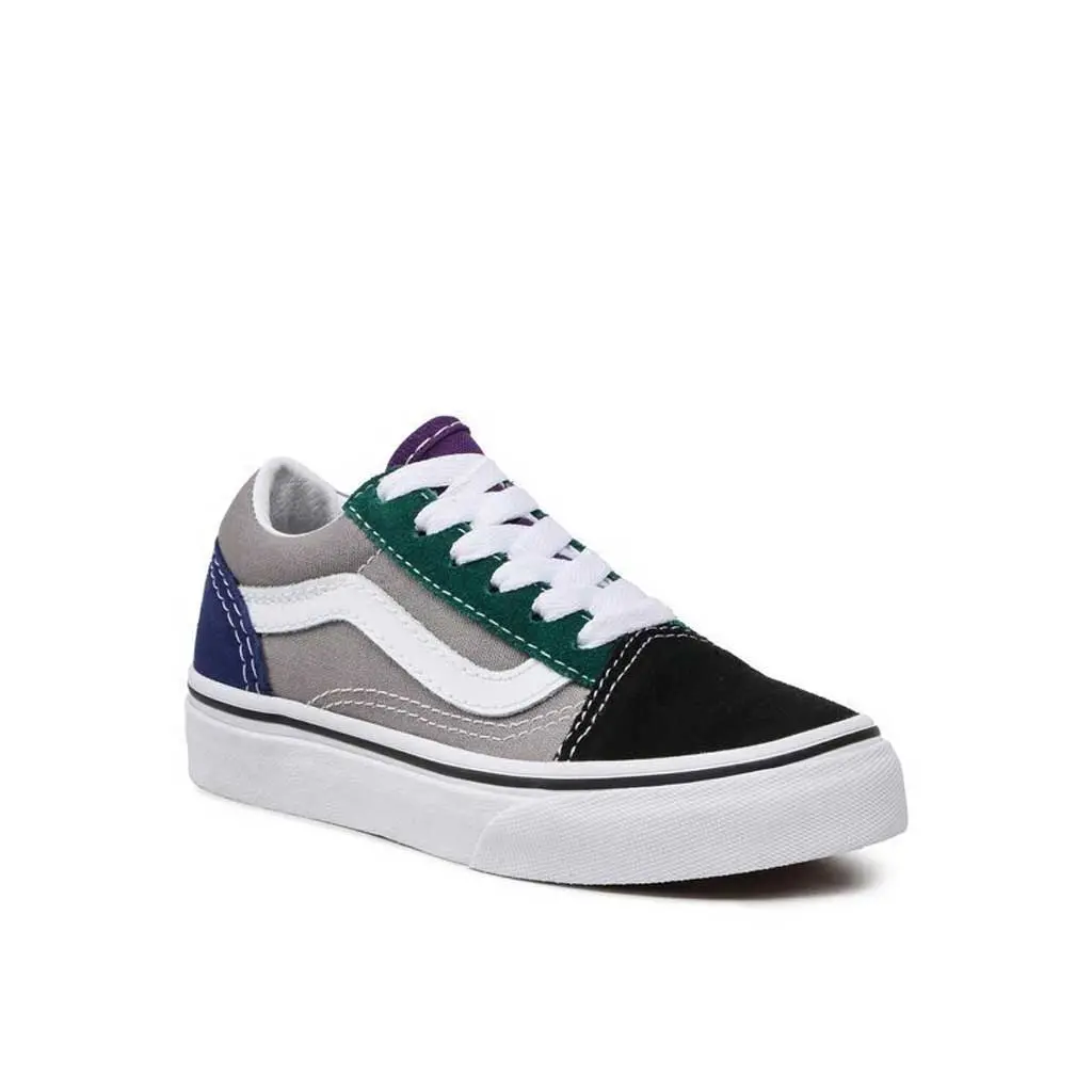 Vans Kid's Old Skool - Multi/White 1