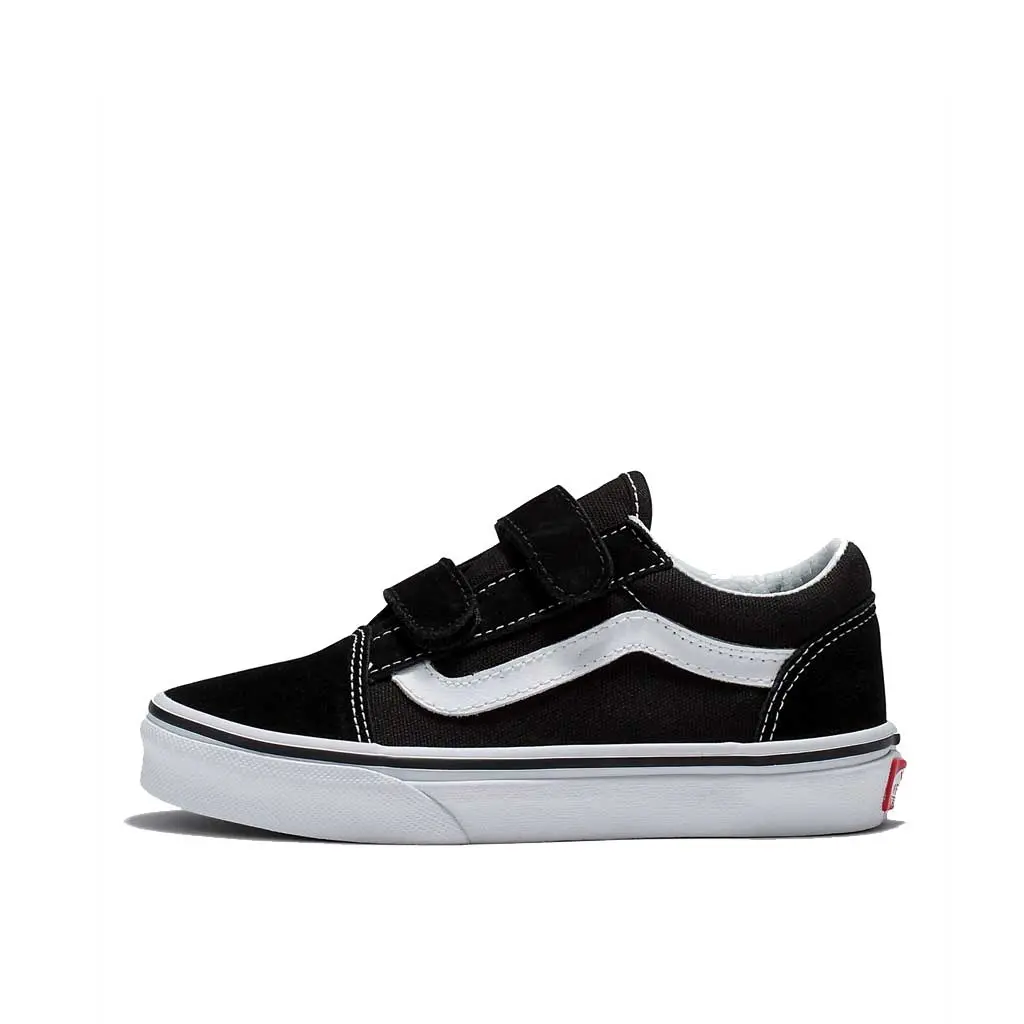 Vans Kid's Old Skool V - Black/White 1