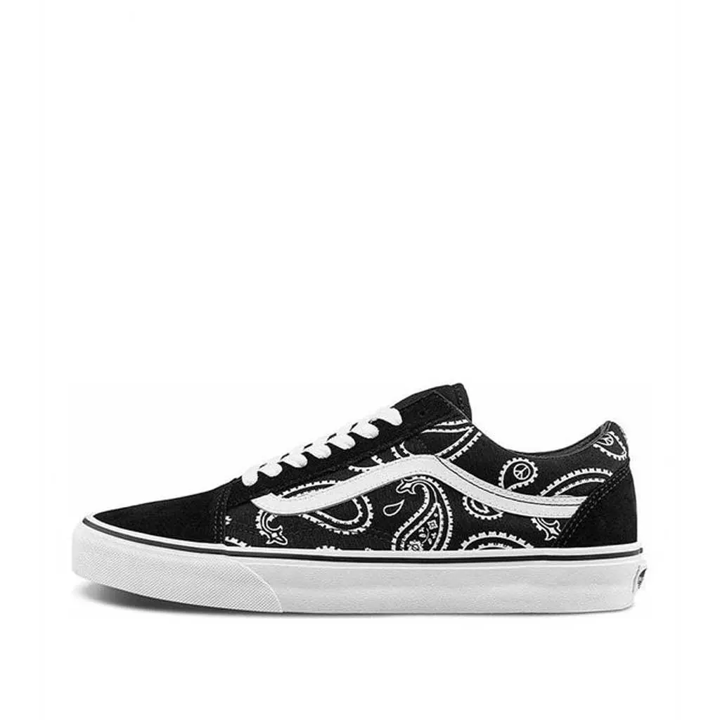 Vans Old Skool Peace Paisley - Black/White 1