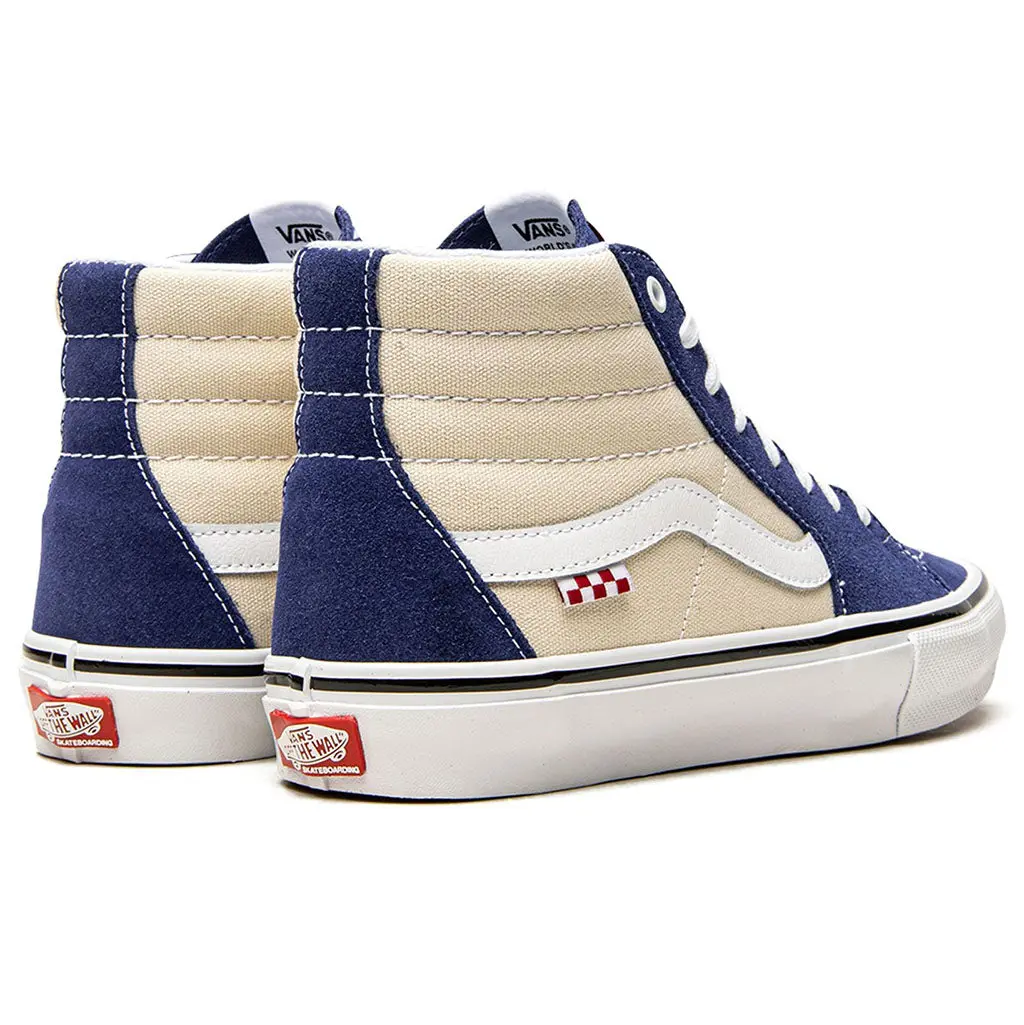 Vans Skate Sk8-Hi - Navy/White Cap 4