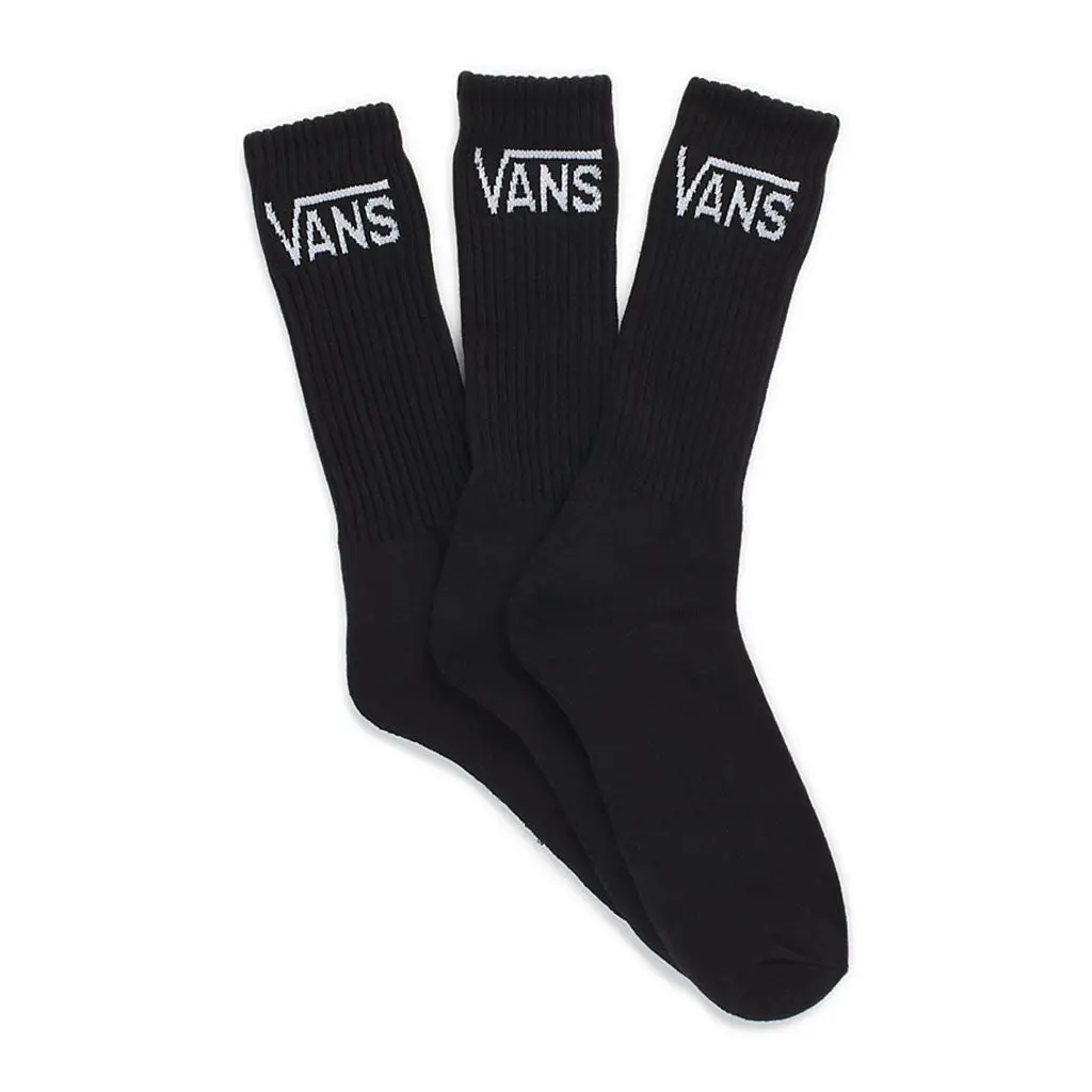 Vans  Classic Crew 3Pk Socks - Black 1