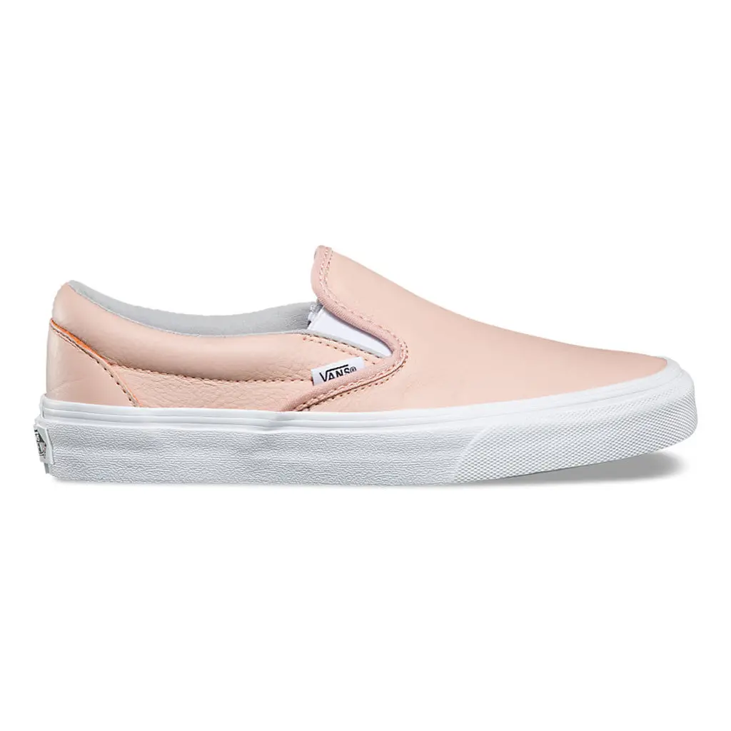Vans Women's Leather Slip On - Oxford/Evening Sand 1