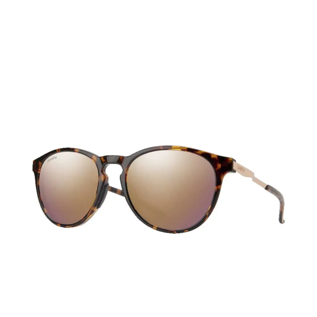 Smith Wander - Tortoise + Chromapop Polarized Rose Gold Mirror Lens 1