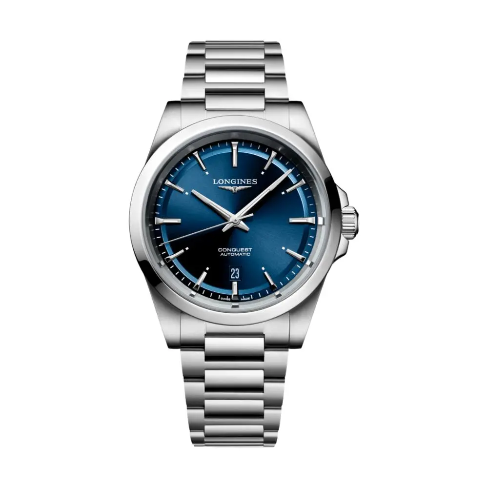 Conquest 41Mm - Sunray Blue On Bracelet 1