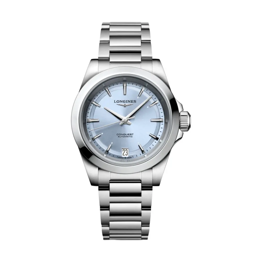 Conquest 34Mm - Sunray Blue On Bracelet 1