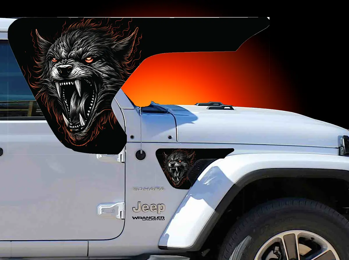 Fender Vent For The Jl Or Jt 2018 Or Newer Wolf Head 1