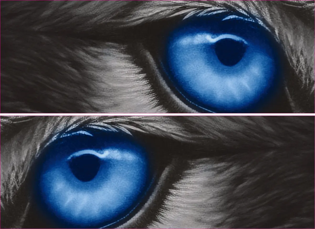 Jeep Grand Cherokee Headlight Decals Blue Wolf Eye 1