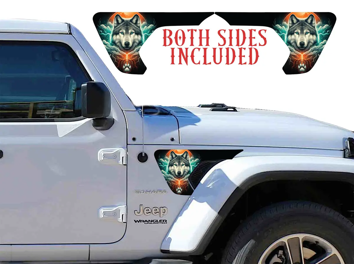 Fender Vent For The Jl Or Jt 2018 Or Newer Wolf 1