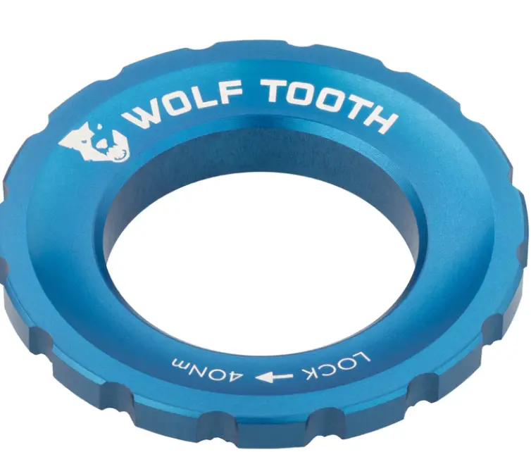 Wolf Tooth Centerlock Rotor Lockring - Blue 1