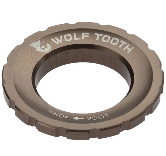 Wolf Tooth Centerlock Rotor Lockring - Espresso 1