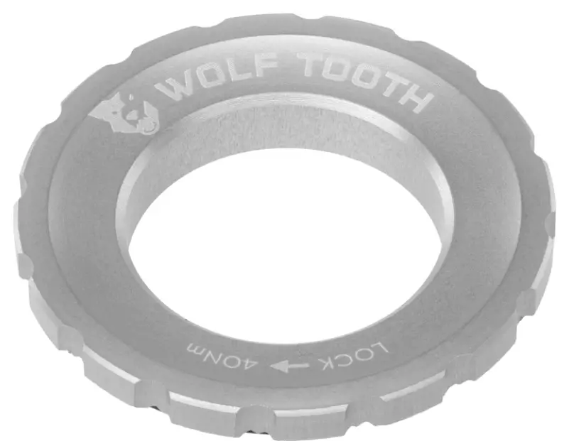 Wolf Tooth Centerlock Rotor Lockring - Silver 1