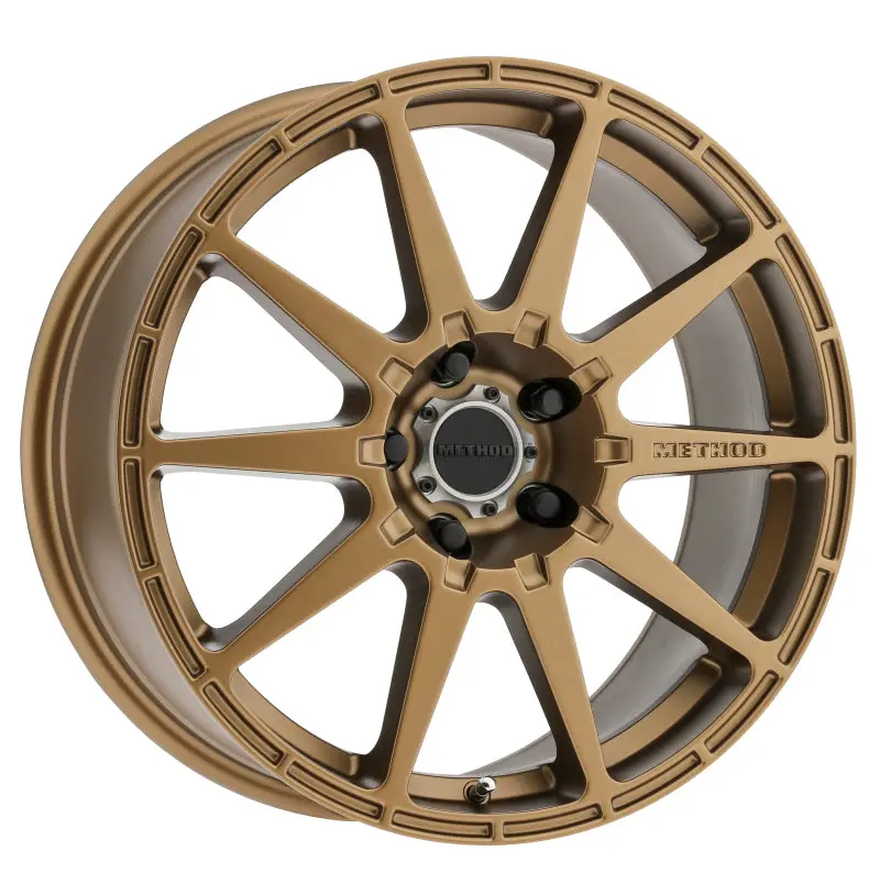 Method Mr501 Rally Bronze Wheel — 17X8", 5X100 Bolt Pattern, +42Mm Offset 1