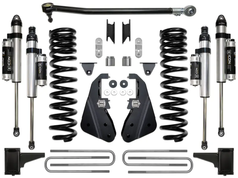 Icon Stage 3 Suspension System – 4.5-Inch Lift For 2017+ Ford F-250 And F-350 Super Duty Trucks 1