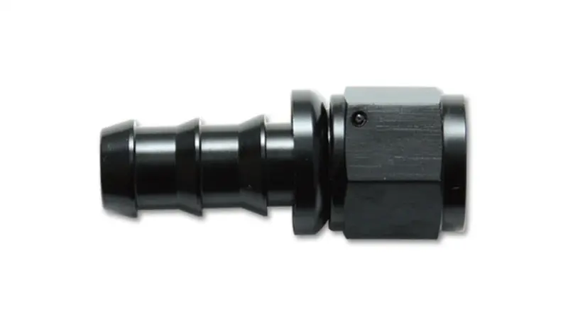 Vibrant Aluminum -4An Push-On Straight Hose Fitting 1