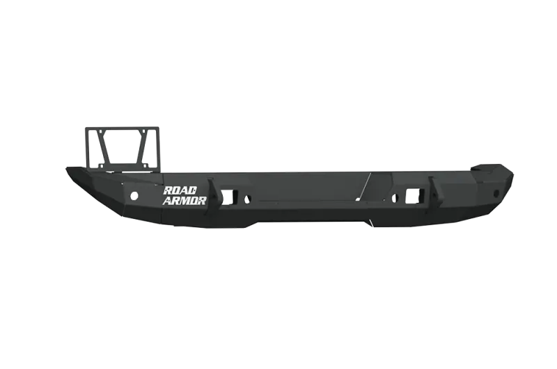 Road Armor Stealth Rear Bumper W/ Tire Carrier Cutout – Mid-Width, Textured Black For 2018–2020 Jeep Wrangler Jl 1