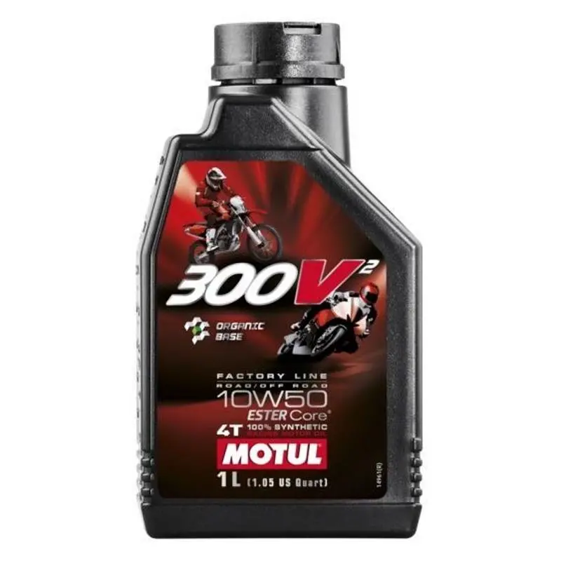 Motul 300V Factory Line 10W-50 Full-Synthetic Racing Motor Oil 1