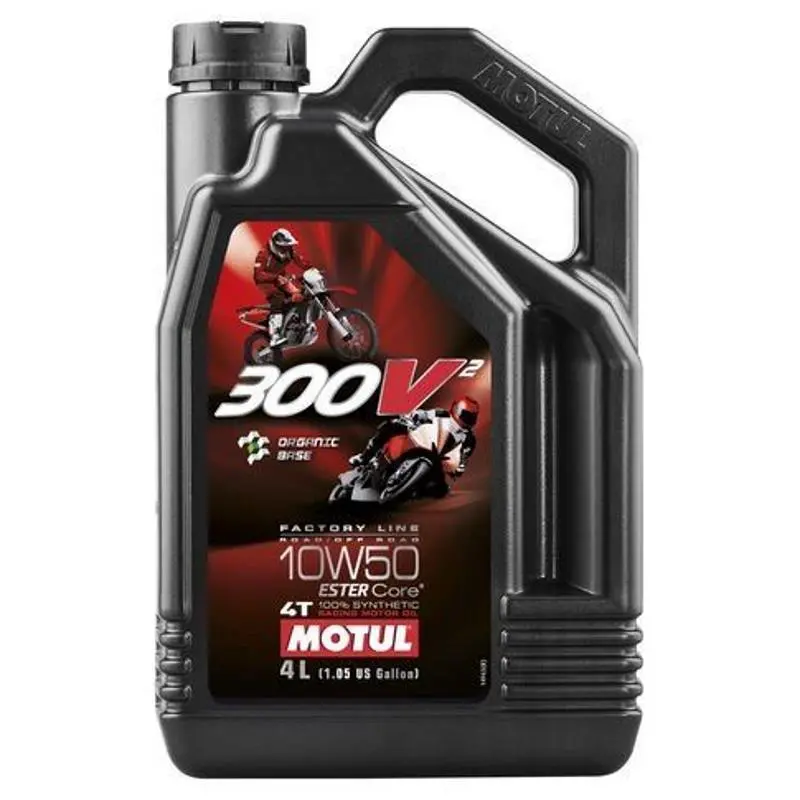 Motul 300V Factory Line 10W-50 Full-Synthetic Racing Motor Oil 2