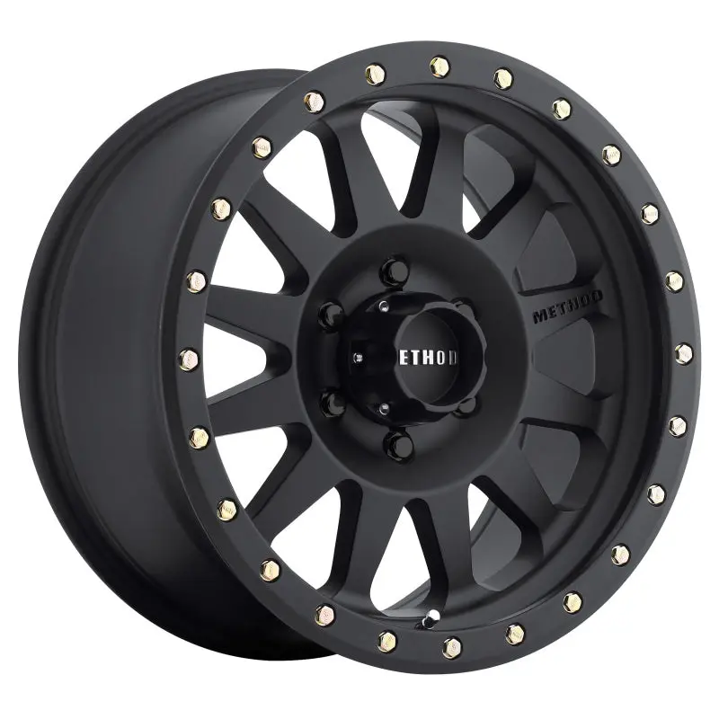 Method Mr304 Double Standard Off-Road Wheel — 16×8", 0Mm Offset, 6×5.5" Bolt Pattern, 108Mm Center Bore, Matte Black 1
