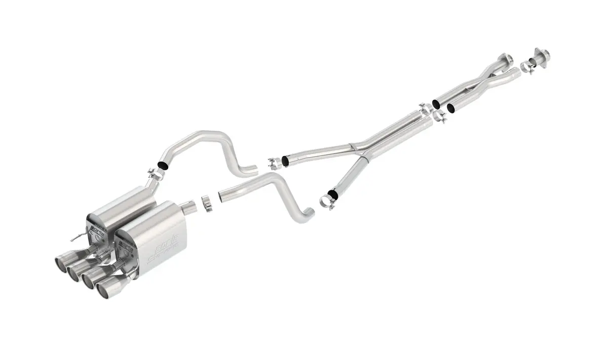 Borla Cat-Back Exhaust System For 2005–2008 Chevrolet Corvette 1