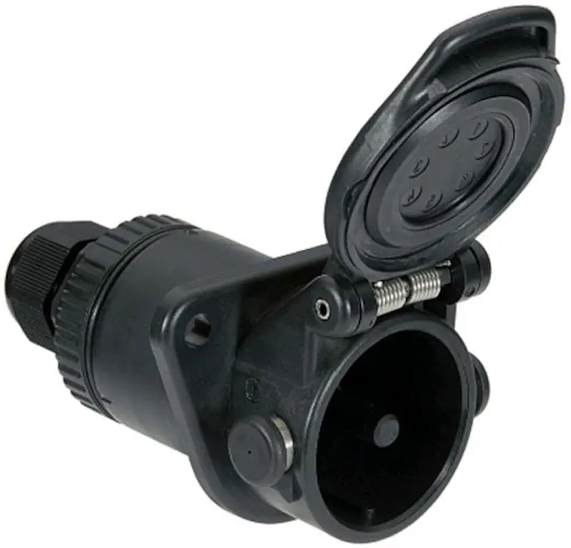 Hella 24V 7-Pole Abs-Compatible Socket 1