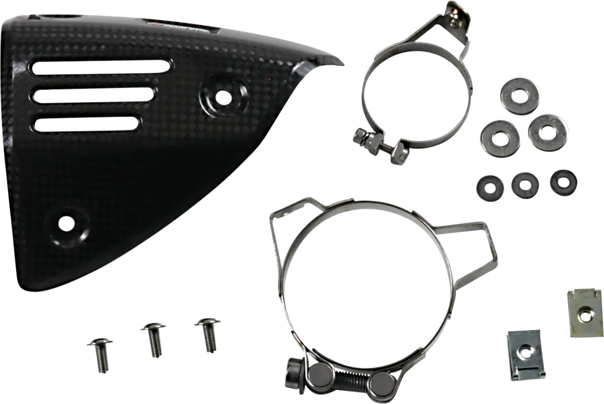 Akrapovič Carbon Fiber Heat Shield – Universal Fit (Part P-Hsve3So1) 1