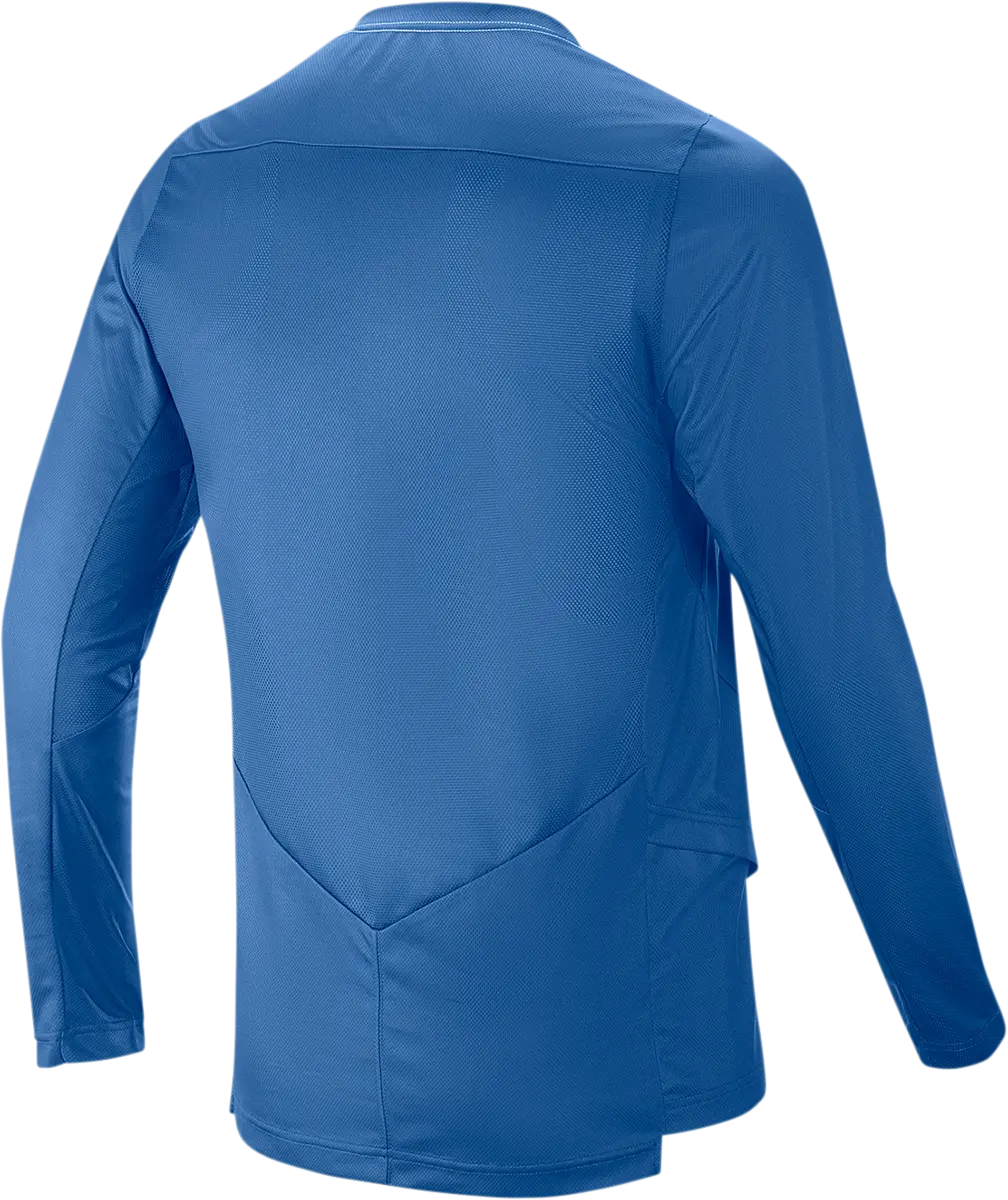 Alpinestars Drop 6.0 Long-Sleeve Motocross Jersey – Navy Blue, Size 2Xl (Model 1766420-7310-2X) 1