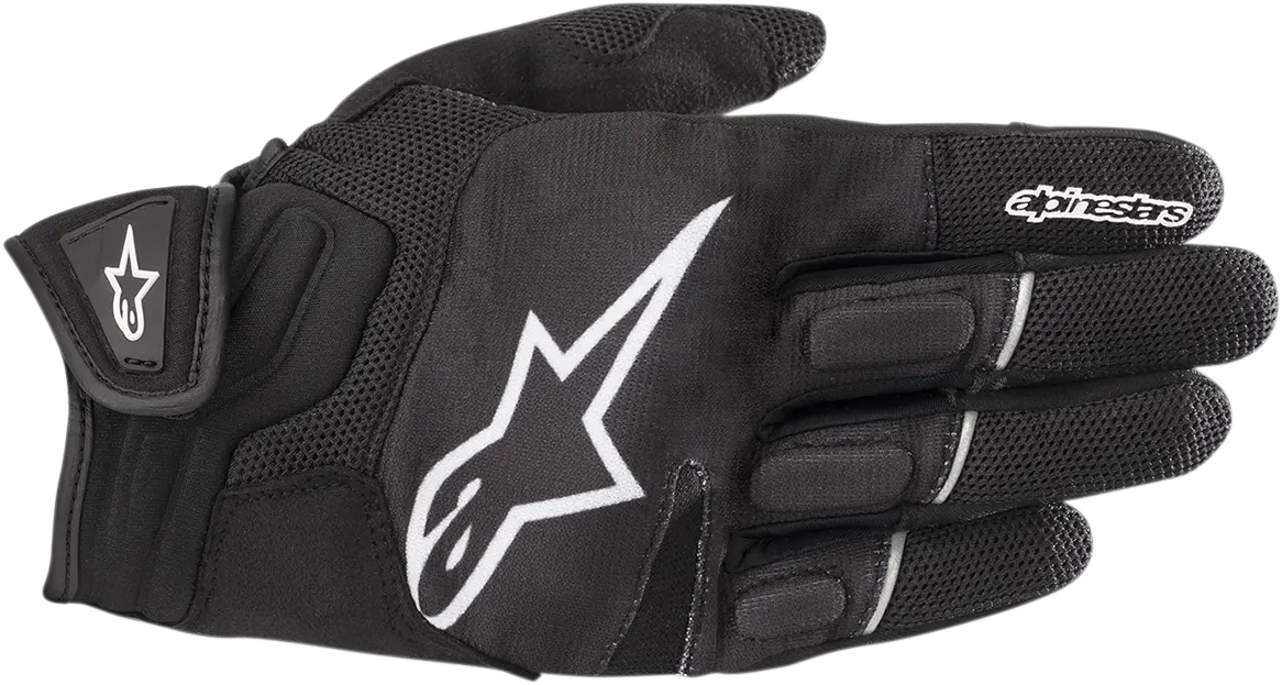 Alpinestars Atom Gloves – Black/White Colorway (Size Large) 1