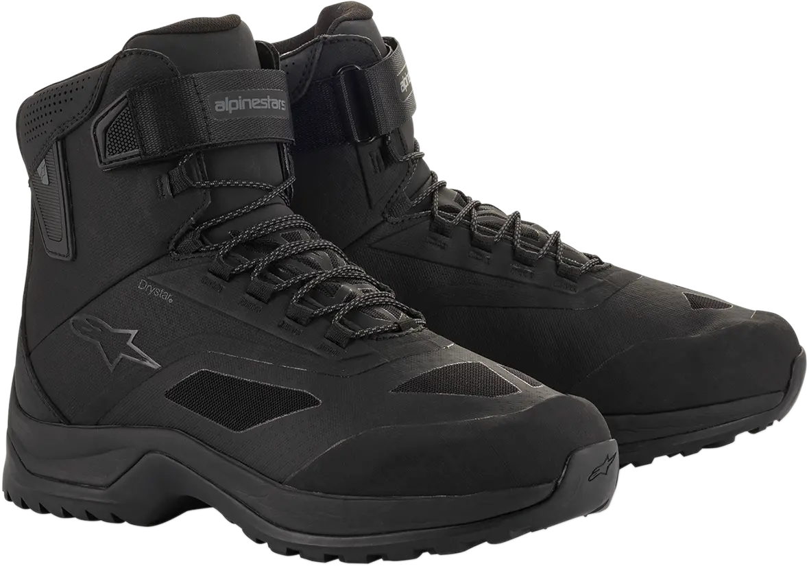Alpinestars Cr-6 Drystar Waterproof Motorcycle Boots – Black, Us Size 11 1