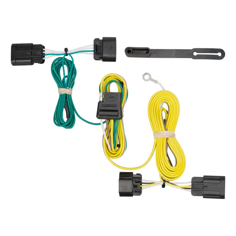 Curt Custom Vehicle Wiring Harness – 4-Way Flat Trailer Connector For 2014–2015 Chevrolet Camaro 1