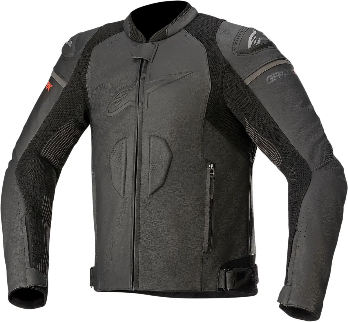 Alpinestars Gp Plus R V3 Leather Motorcycle Jacket – Rideknit Panels, Black/Black, Us 52 / Eu 62 (3100321-1100-62) 1