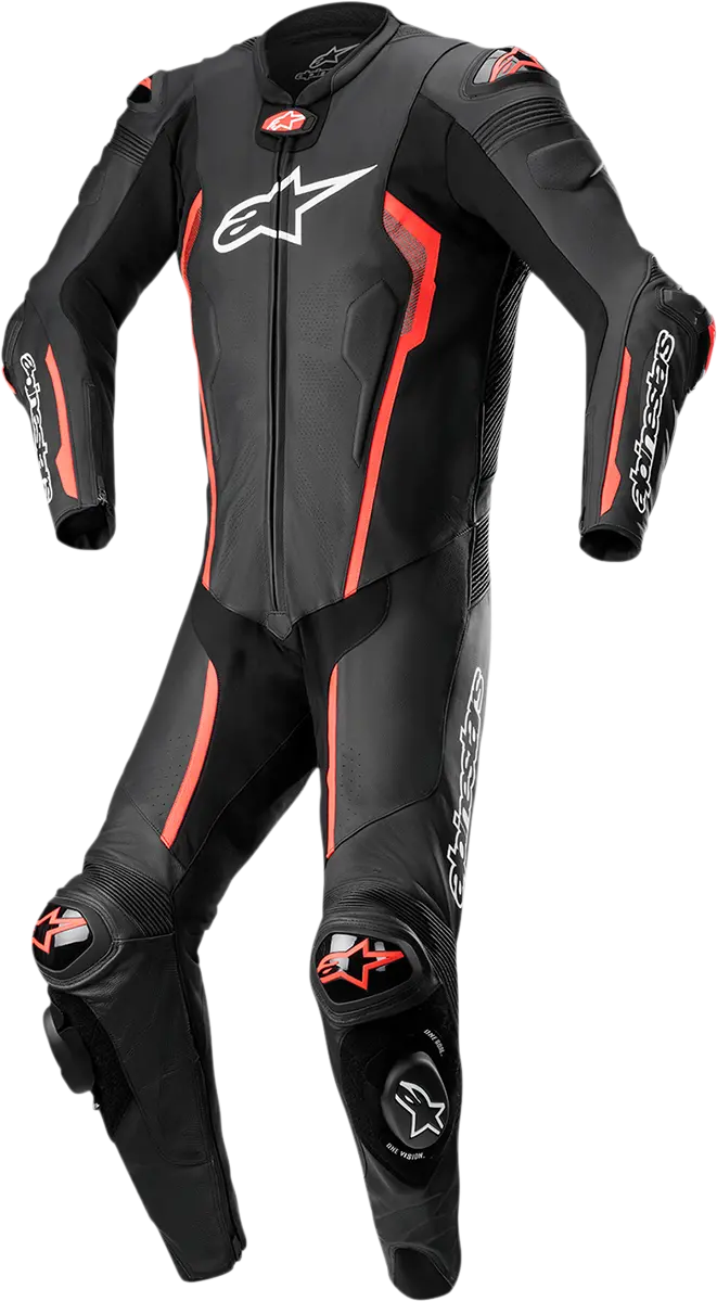 Alpinestars Missile V2 One-Piece Race Suit – Black/Red Fluorescent, Us 40 / Eu 50 1