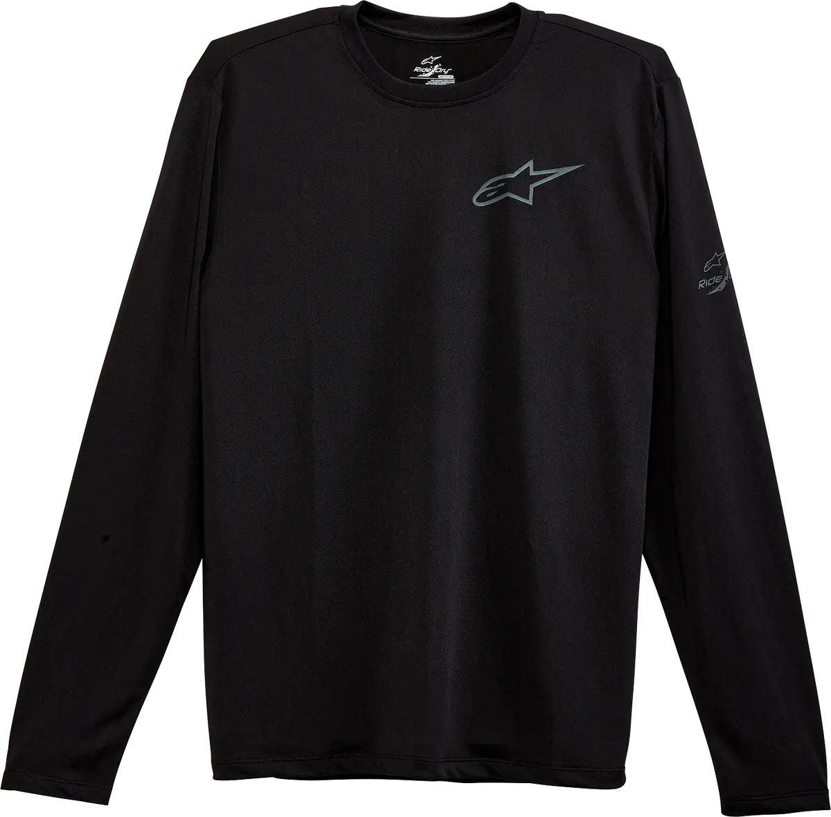 Alpinestars Pursue Long-Sleeve Performance T-Shirt — Black, Size 2Xl (Model 1232-71000-102X) 1