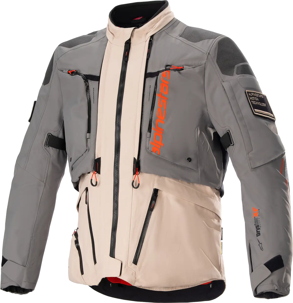 Alpinestars Amt 10-R Drystar® Waterproof Motorcycle Jacket – Graphite/Black, Medium (Size 3209623-9684-M) 1