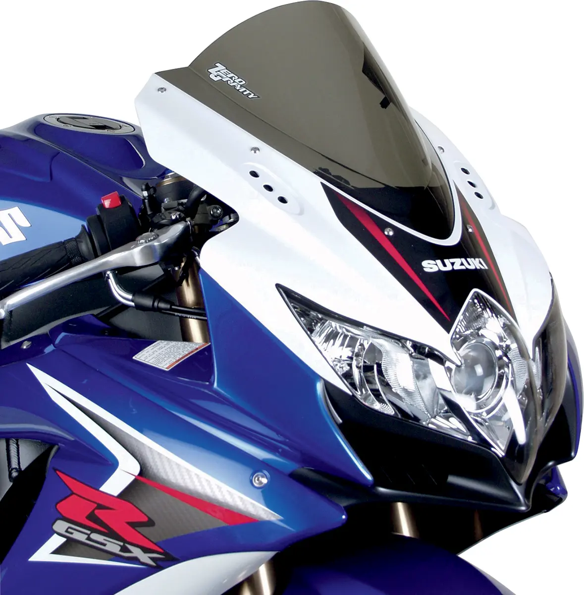 Zero Gravity Light Smoke Double Bubble Windscreen For Suzuki Gsx-R600/750 (2016–2022) 1