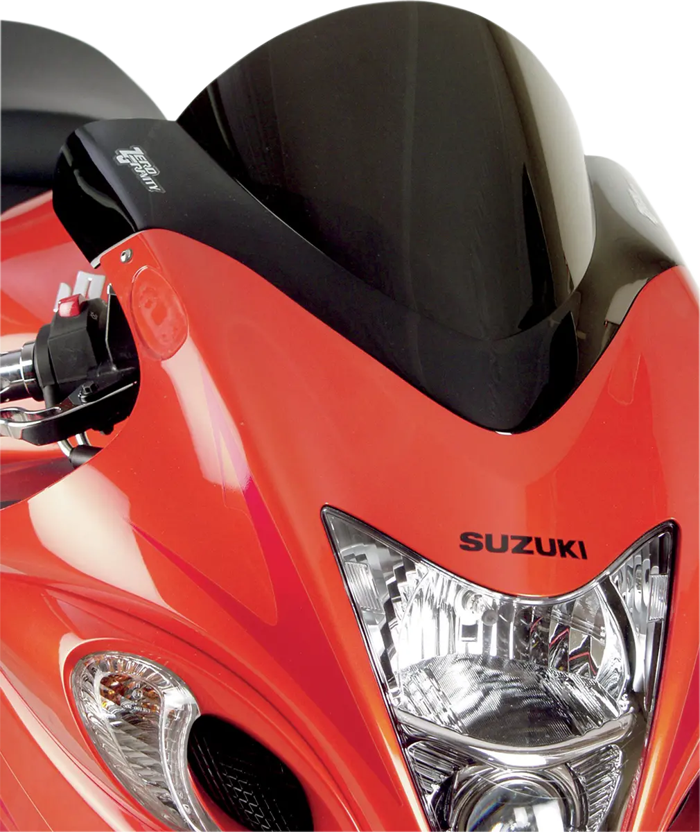 Zero Gravity Dark Smoke Double Bubble Windscreen For Suzuki Hayabusa (2016–2019) 1