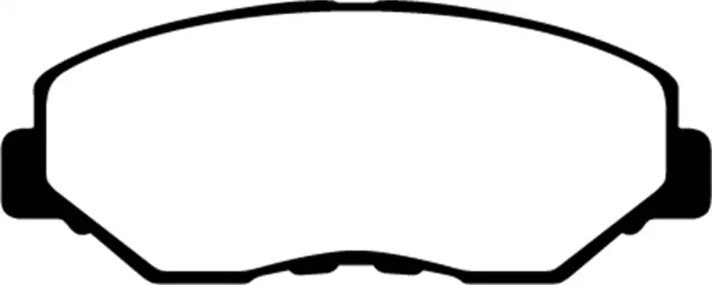 Ebc Yellowstuff Front Brake Pads For 2013–2015 Acura Ilx 1.5 Hybrid 1