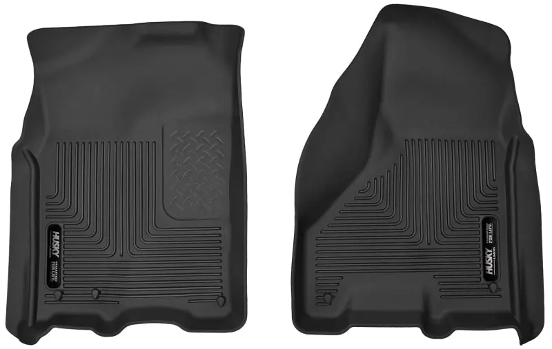 Husky Liners X-Act Contour Front Floor Mats – Black, Fits 2012–2013 Ram 1500/2500/3500 1