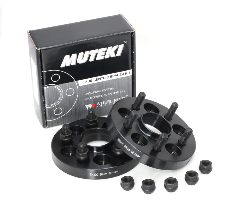 Wheel Mate Black Slip-On Wheel Spacer – 5X114.3 Bolt Pattern, 12Mm Thickness, 64.1Mm Bore, 150Mm Od 1