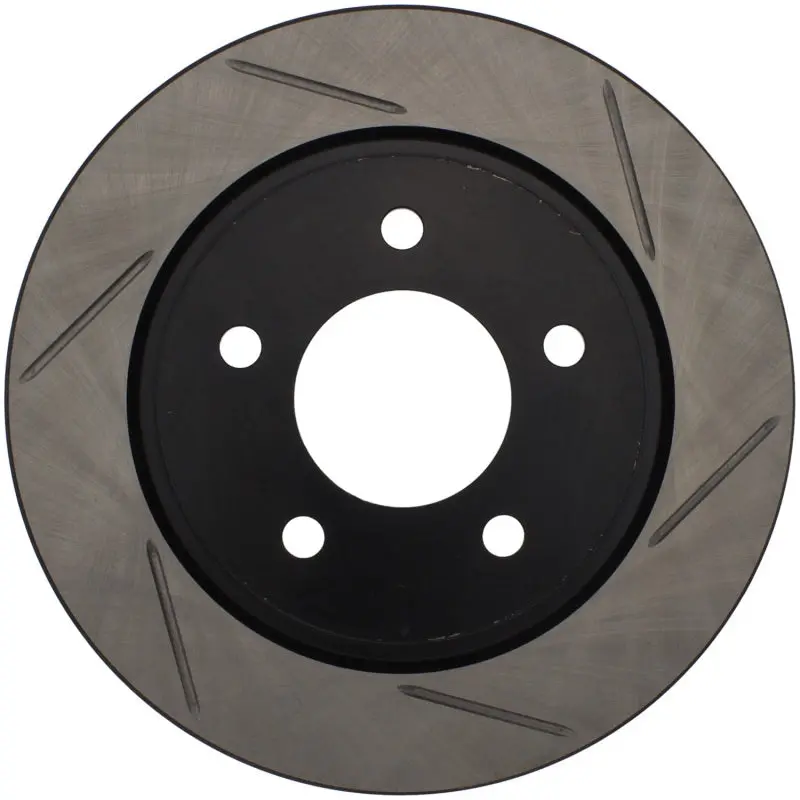 Stoptech Power Slot Slotted Rear Brake Rotor – Left Side For 2007–2009 Mazdaspeed 3 1