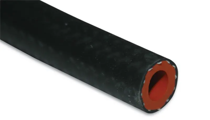 Vibrant Reinforced Silicone Heater Hose – 5/16 Inch Inner Diameter, 2 Feet Long, Black 1